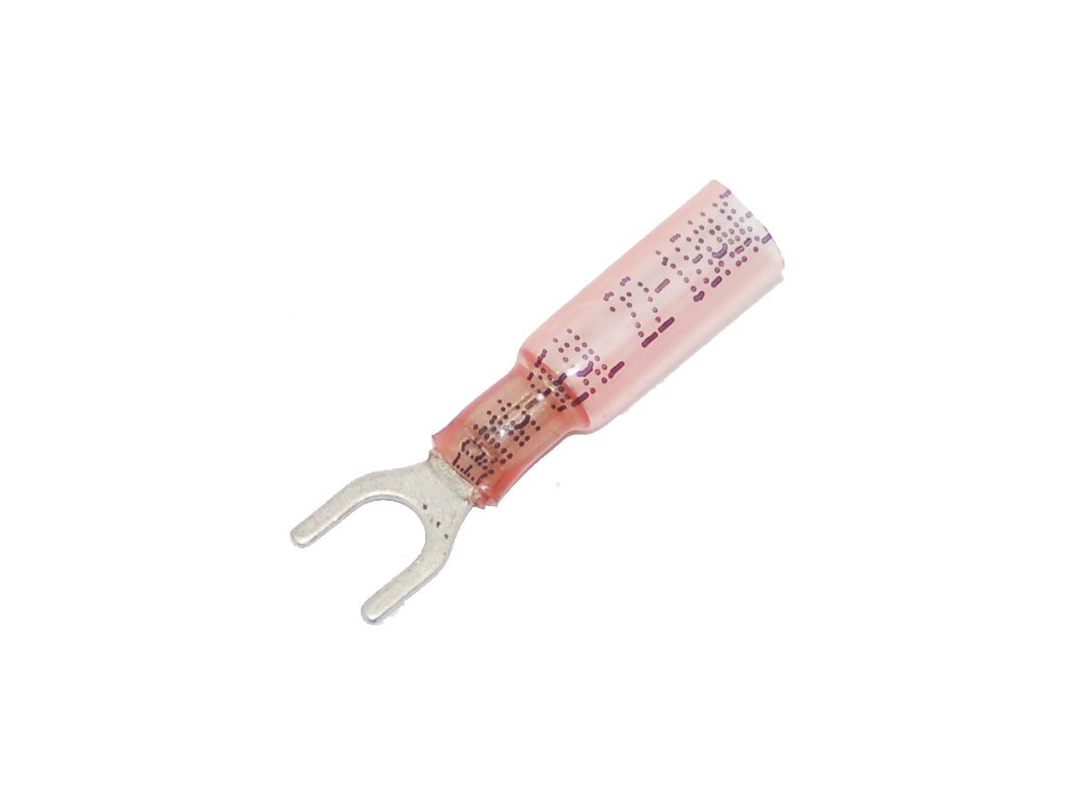Namz 0,7 1,2 Mm Heat Sealable Fork Terminal Pink Namz Default Title