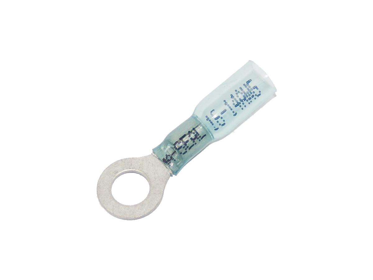Namz Ring Terminal 1,6 2,0 Mm Heat Sealable #.25" Green
