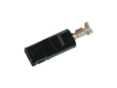 Namz Socket Housing With Terminal For Oem Speaker Amp .25" Female Black Black Namz Default Title