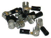 Namz 0,7 1,2 Mm 1/4" Cap Type Crimp Terminal Black Namz Default Title