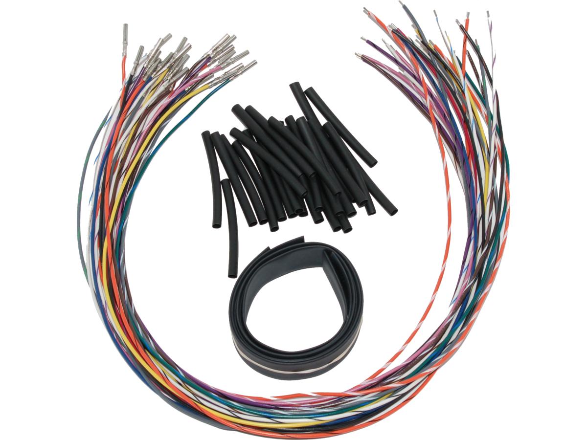 Namz Cut And Solder Handlebar Switch Wire Extensions 24 Wires 24" Namz Default Title