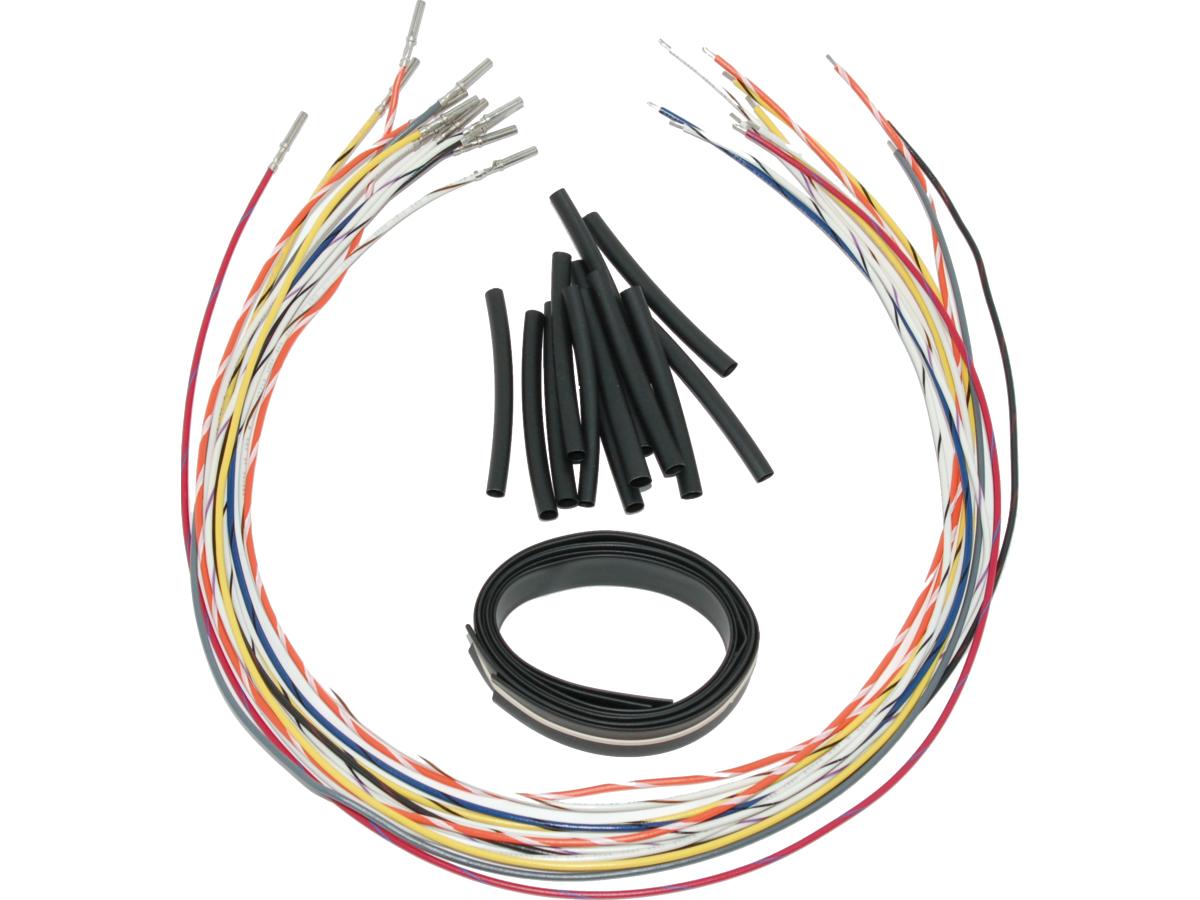 Namz Cut And Solder Handlebar Switch Wire Extensions 12 Wires 24" Namz Default Title