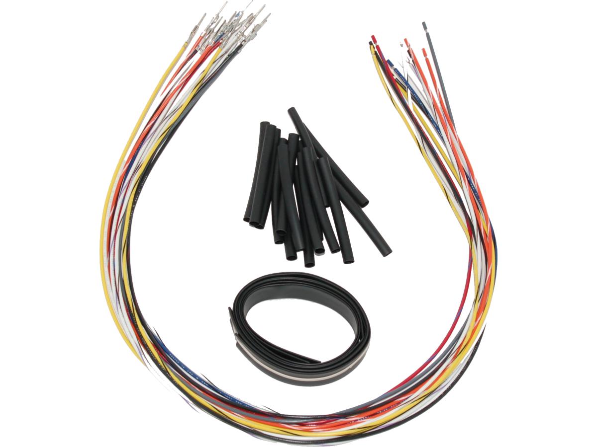 Namz Cut And Solder Handlebar Switch Wire Extensions 14 Wires 24" Namz Default Title