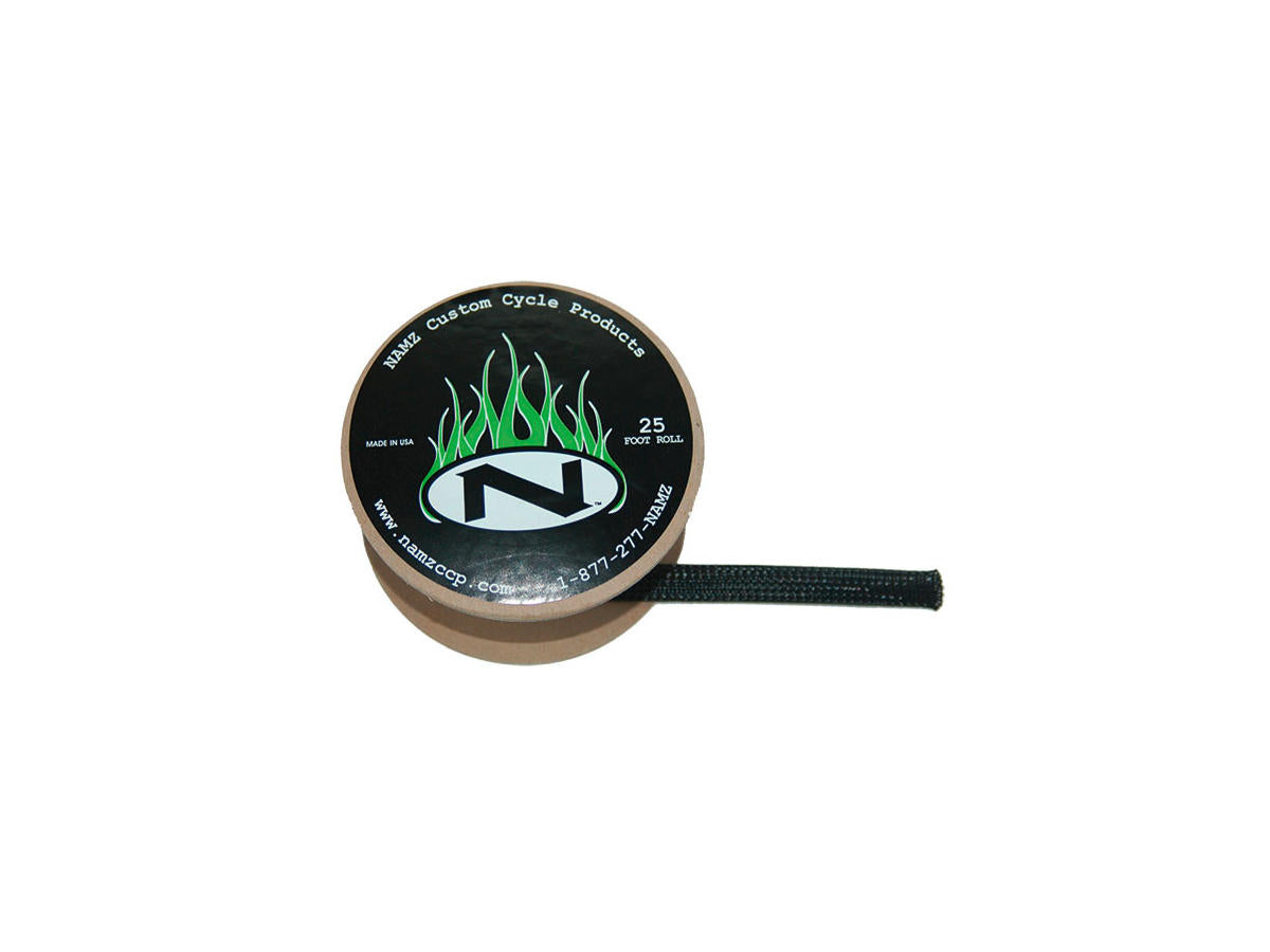 Namz 3/4" Id Black Flex Sleeving, 3/4" Id Black Namz Default Title