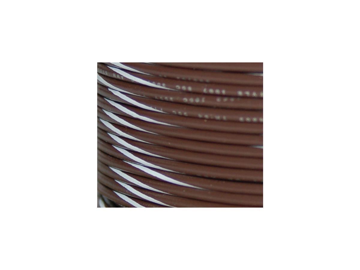 Namz Oem Colored 1mm Wire Spools Brown, White Stripe Namz Default Title