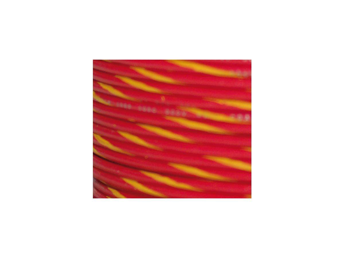 Namz Oem Colored 1mm Wire Spools Red, Yellow Stripe Namz Default Title
