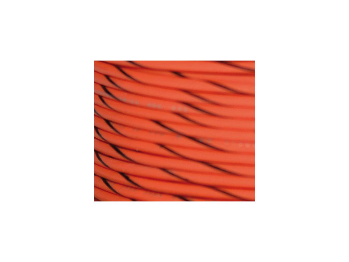 Namz Oem Colored 1mm Wire Spools Orange, Black Stripe Namz Default Title
