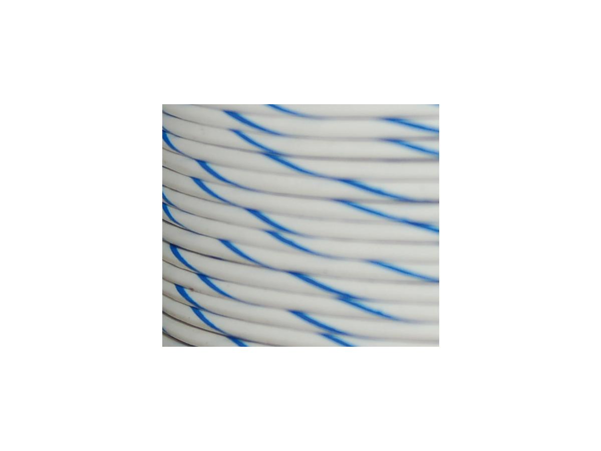 Namz Oem Colored 1mm Wire Spools White, Blue Stripe Namz Default Title