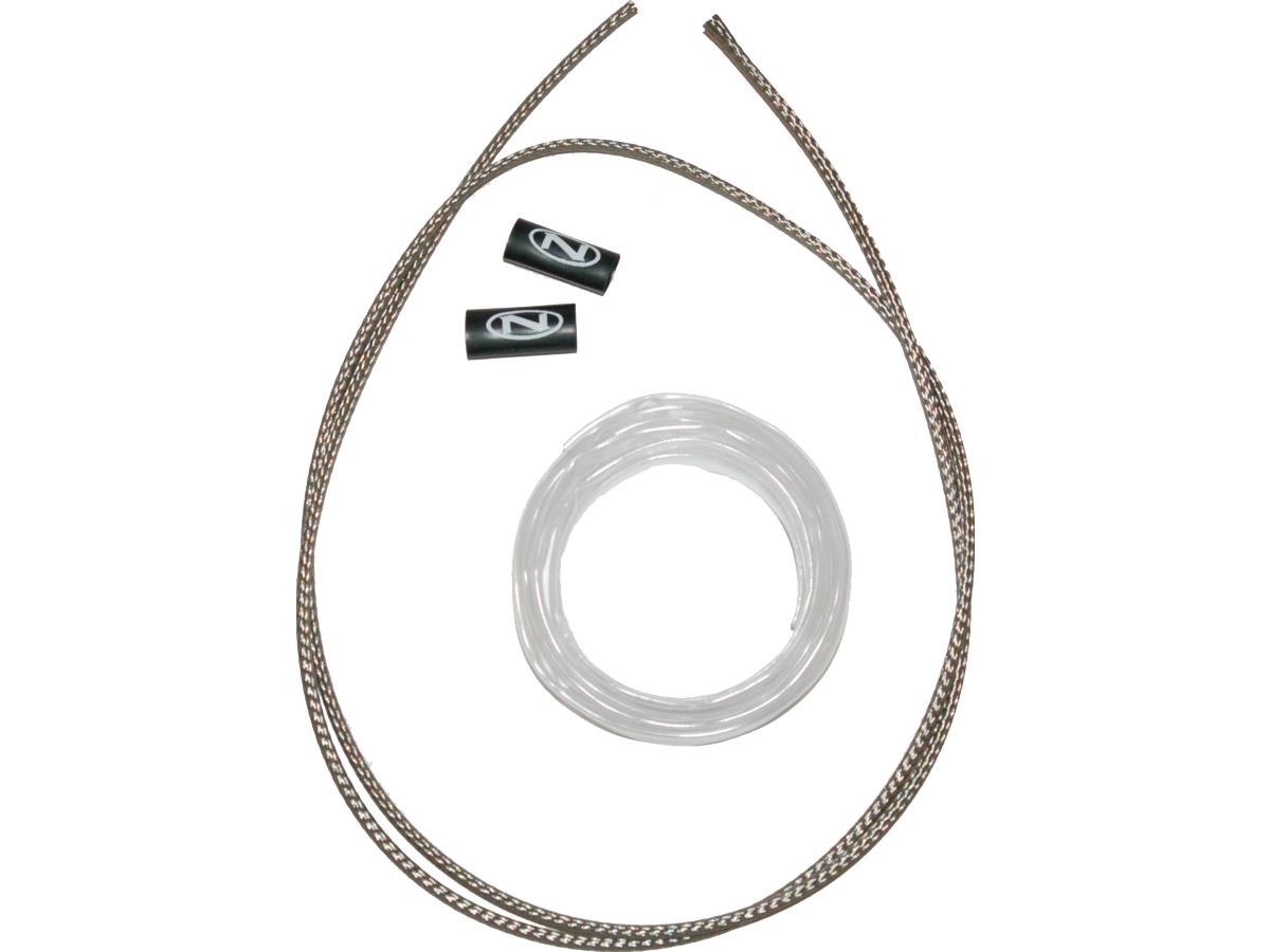 Namz Regulator Harness "Diy" Kit Fits All Ignitions. (1) Stainless Braid, (1) Clear Heat Shrink. Ignition Wiring Cover Namz Default Title