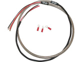 Namz Tachometer Harness Stainless Braided And Clear Coated, Universal Fittment Tachometer Harness Namz Default Title