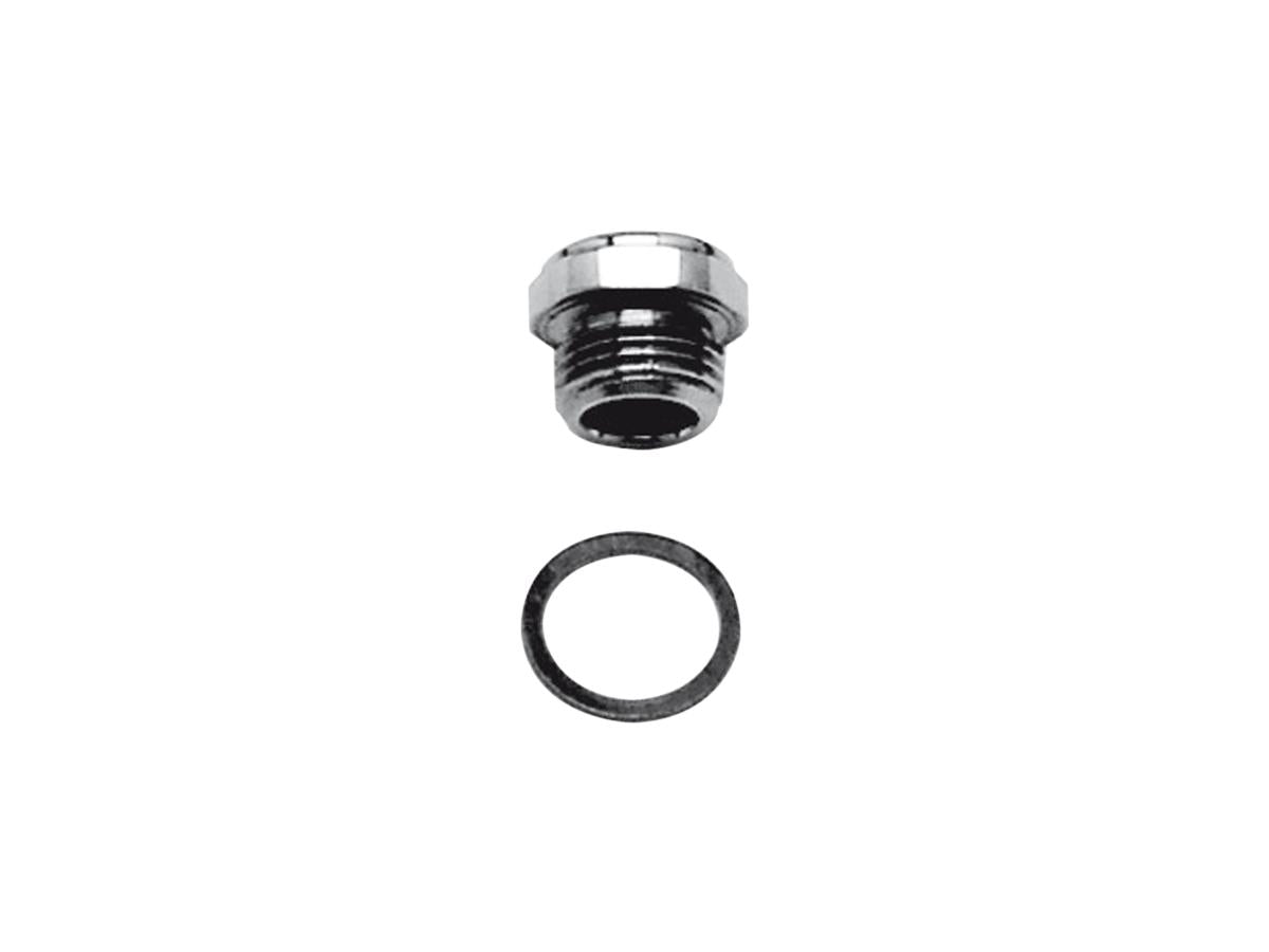 Paughco Oil Tank Drain Plug Chrome Paughco Default Title