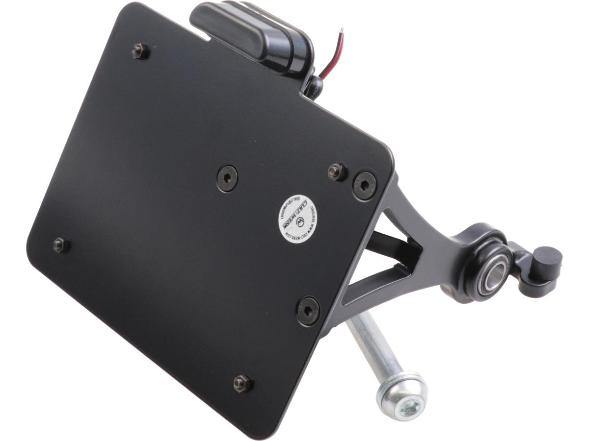 Cult Werk Sidemount License Plate Bracket Kit Switzerland 180 X 140 Mm Black Powder Coated Cult Werk Default Title