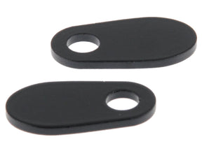 Cult Werk Turn Signal Mounting Plate Black Powder Coated Cult Werk Default Title