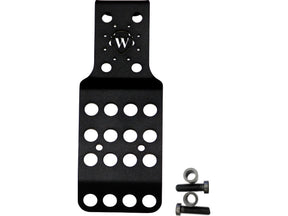 Cult Werk Old School Lower Engine Cover Black Powder Coated Cult Werk