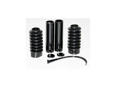 Cult Werk 6 Piece Fork Covers With Lower Fork Rubbers Plain Black Gloss Powder Coated Cult Werk Default Title