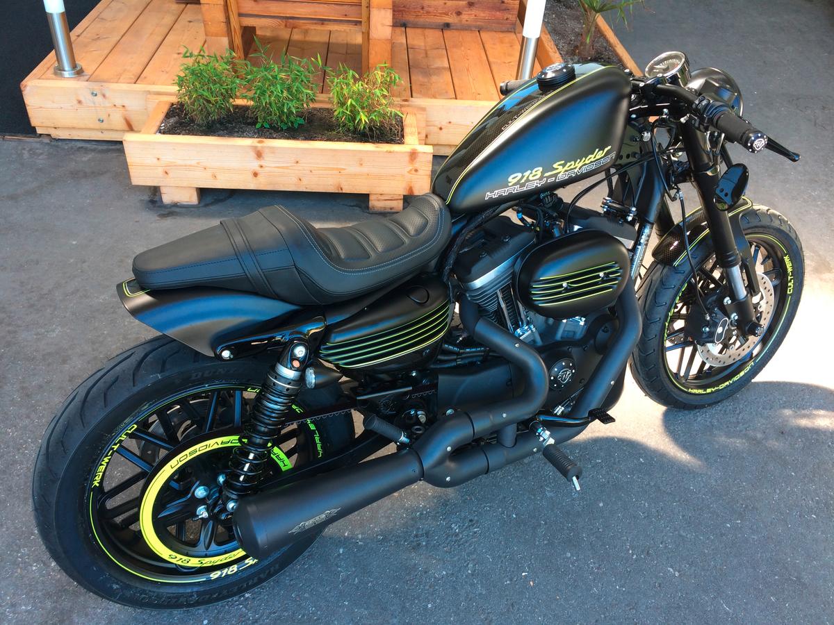 Cult Werk Oem Style Rear Fender For Sportster Models Short Black Ready To Paint Cult Werk