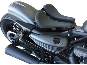 Cult Werk Old School Leather Smooth Solo Seat Black Leather Cult Werk Default Title