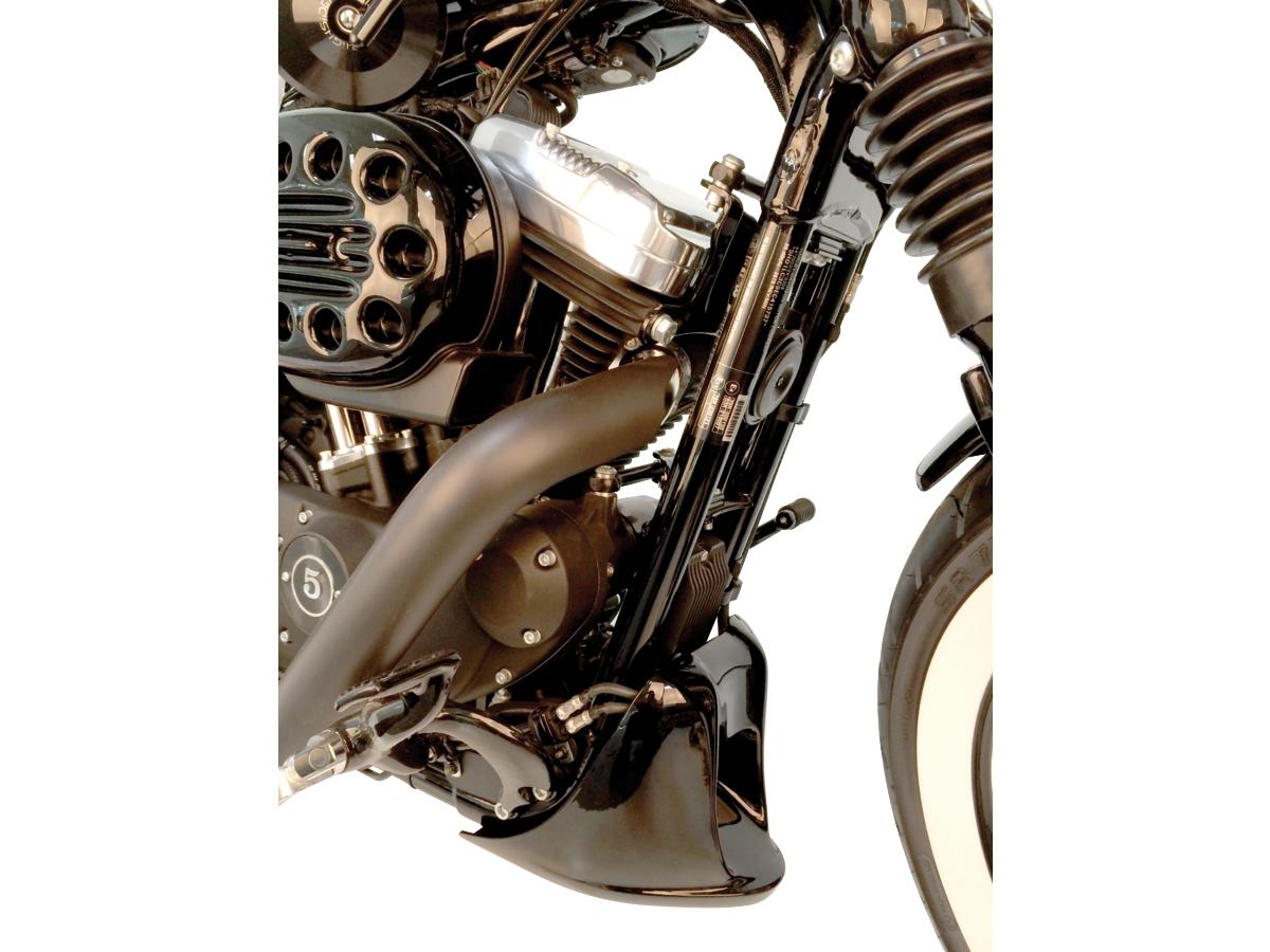 Cult Werk Frame Cover, Bobber, Abs, Black Lower Frame Cover Cult Werk