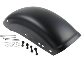 Cult Werk Oem Style Rear Fender For Sportster Models Long Black Ready To Paint Cult Werk