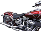 Custom Single Seat For Breakout Vertical Black Synthetic Leather Holy Death Motorcycle Co. Default Title