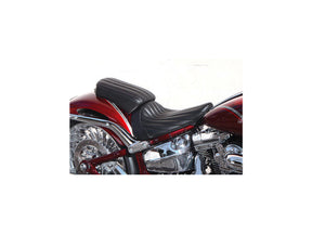 Custom Pilion Pad For Breakout Vertical Black Synthetic Leather Urethane Holy Death Motorcycle Co. Default Title
