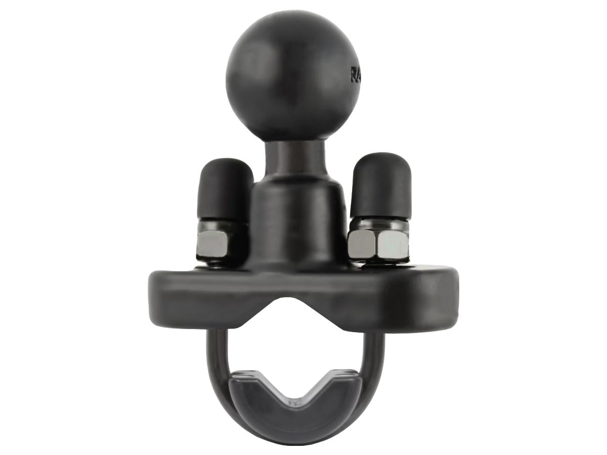 Ram Mounts Rail Base With Zinc Coated U Bolt &Amp; 1" Ball For Rails From 0.5" To 1.25" In Diameter Ram Mounts Default Title