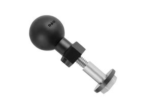 Ram Mounts Ram Mount Mirror Post Base With 1" Rubber Ball For Harley Davidson Motorcycles Mirror Mount Ram Mounts