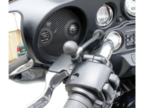Ram Mounts Ram Mount Mirror Post Base With 1" Rubber Ball For Harley Davidson Motorcycles Mirror Mount Ram Mounts Default Title