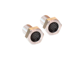 Flywheel Design Screen Cylinder Head Breather Bolt 3/8" 17 Unc Aluminium Raw Flywheel Design