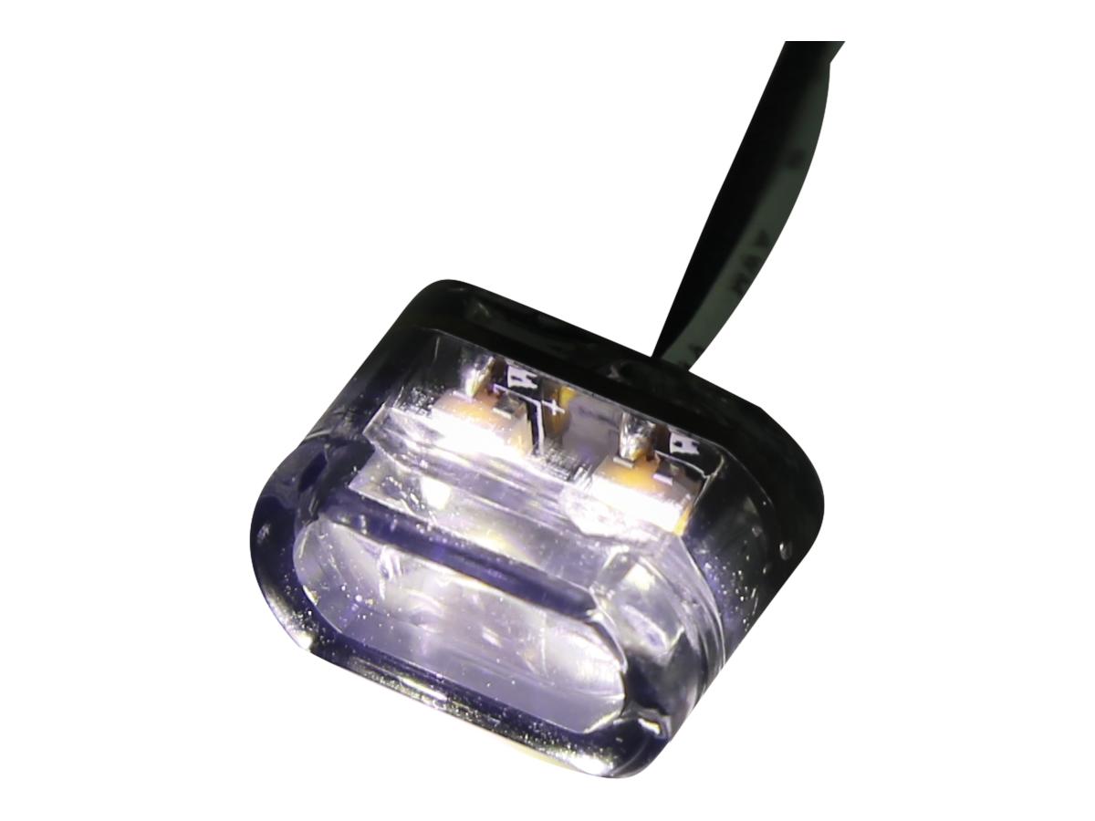 Shin Yo Module 2 Parking Light Height(mm): 8,5 , Width(mm): 15,5 , Depth(mm): 11 , Approved For Front, Horizontal Installation Clear Led Shin Yo Default Title