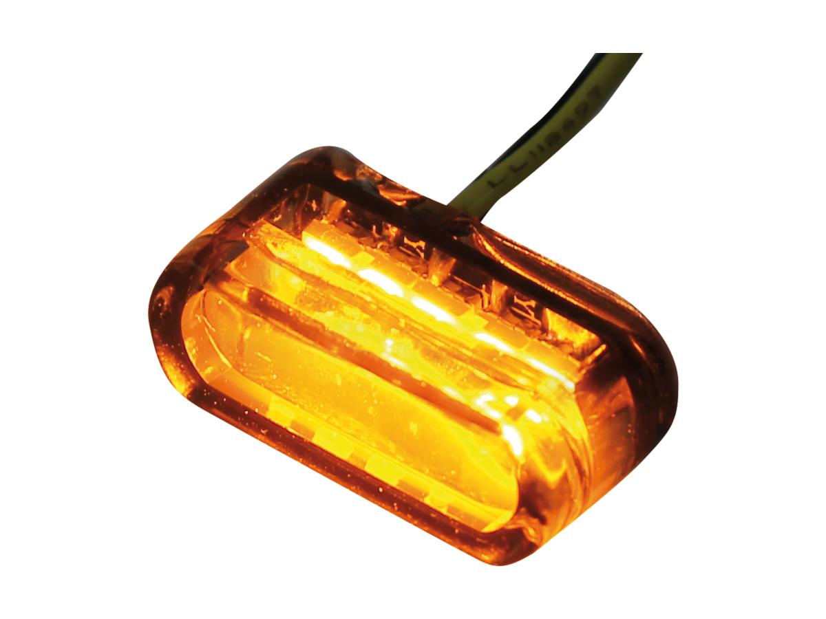 Shin Yo Module 1 Led Turn Signal Height(mm): 8,5 , Width(mm): 21,5 , Depth(mm): 11,5 , Approved For Horizontal Installation Smoke Led Shin Yo