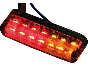 Shin Yo Shorty Led Turn Signal/Taillight/Brake Light Height(mm): 8 , Width(mm): 40 , Depth(mm): 13 , Approved For Horizontal Installation Smoke Led Shin Yo Default Title