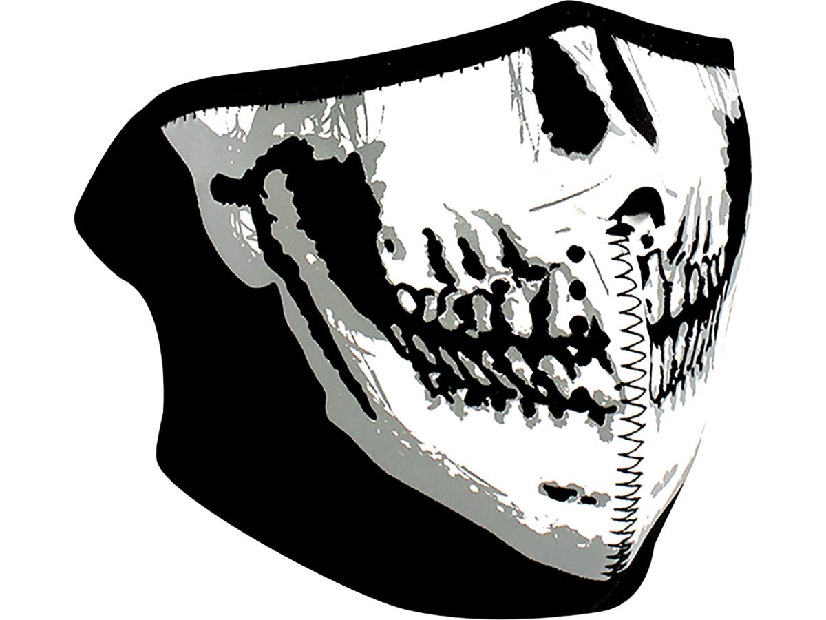 Zan Headgear Skull Face Neoprene Full Face Mask Zan Headgear Default Title