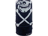 Zan Headgear Skull Xbones Motley Polyester Series Tube Zan Headgear Default Title