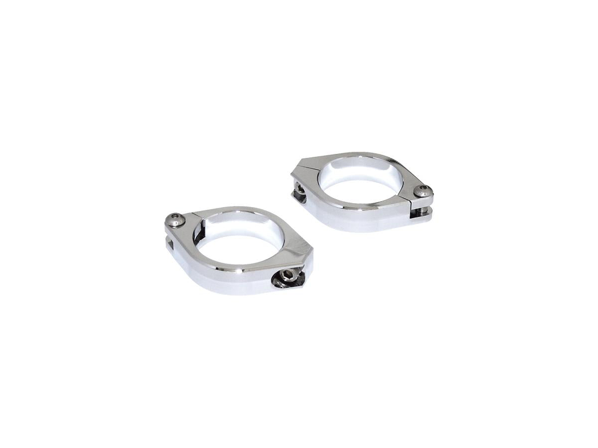 Highsider Turn Signal Bracket For 38 41 Mm Fork Tubes Chrome Highsider Default Title