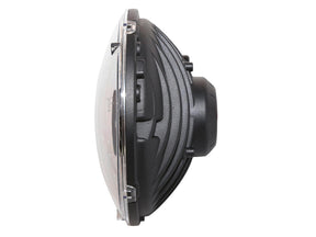 Highsider Type 3 7" Led Reflector Headlight Insert Chrome Bulb Shield Chrome Clear Led Highsider