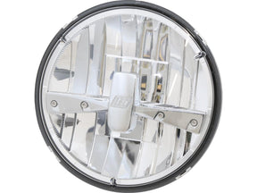 Highsider Type 3 7" Led Reflector Headlight Insert Chrome Bulb Shield Chrome Clear Led Highsider Default Title