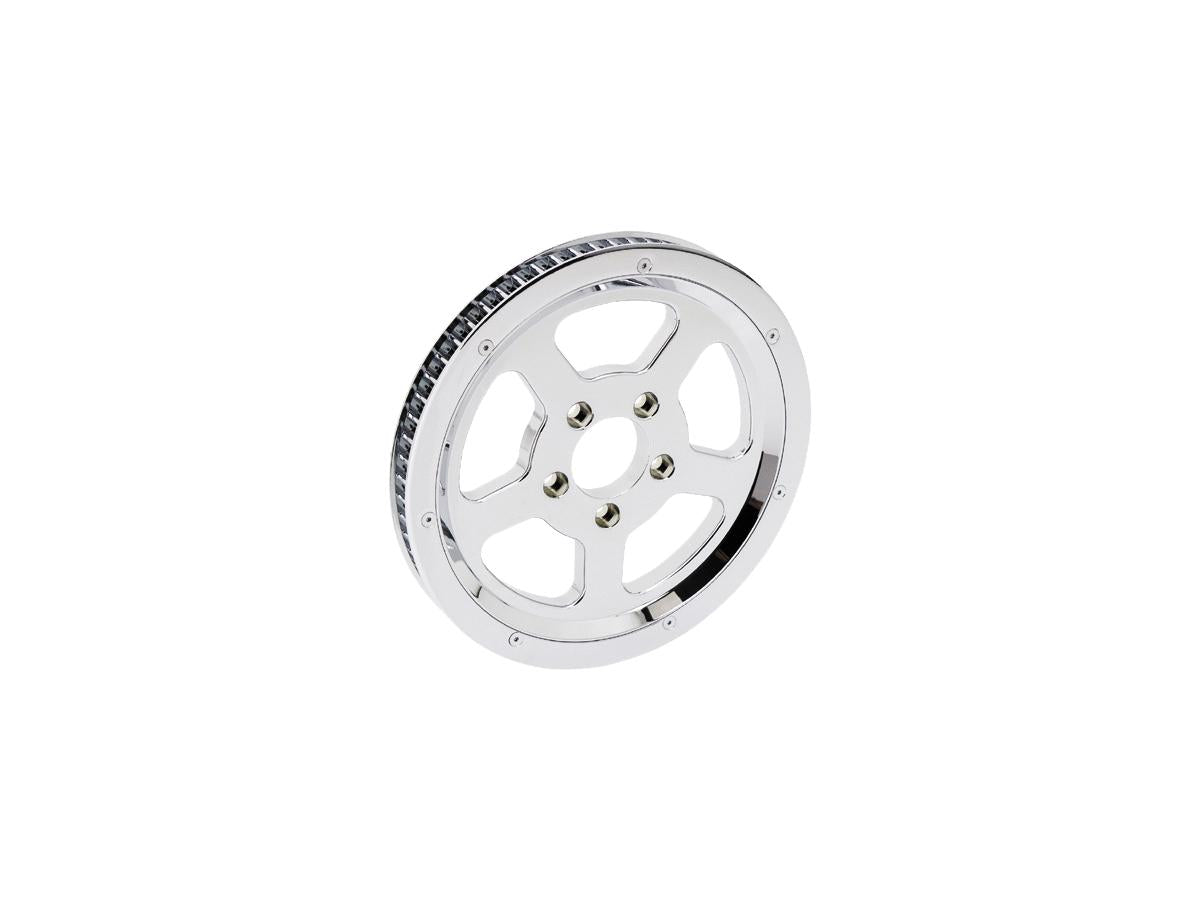 Cce 5 Spoke Rear Belt Pulley Chrome 20 Mm 65 Teeth Cce Default Title
