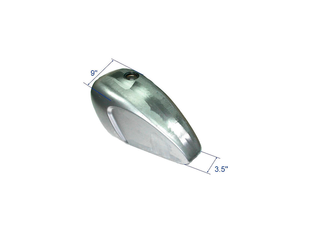 Cce Legacy Steel Custom Gas Tank With Right Hand Bung And 3 Piece Weld On Mounting Bracket Kit For Custom Build Applications Cce Default Title