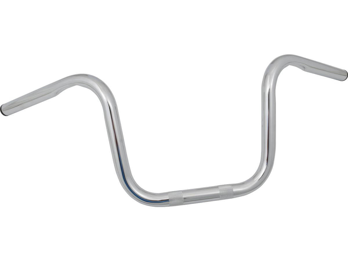 Cce 1" 8.5 Mini Ape Handlebar Dimpled Chrome 1" Throttle Cables Cce Default Title