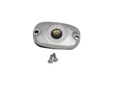 Cce Smooth Master Cylinder Cover With Sight Glass Chrome Cce Default Title