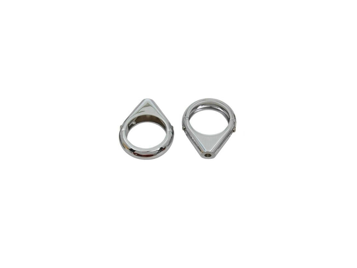 Cce Chrome Radial Clamp Set , For Models With 39mm Fork Fork Clamp Cce Default Title