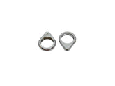 Cce Chrome Radial Clamp Set , For Models With 39mm Fork Fork Clamp Cce Default Title