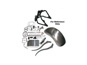 Cce 11" Raw Rear Fender Without Holes Rear Fender Without Holes Cce