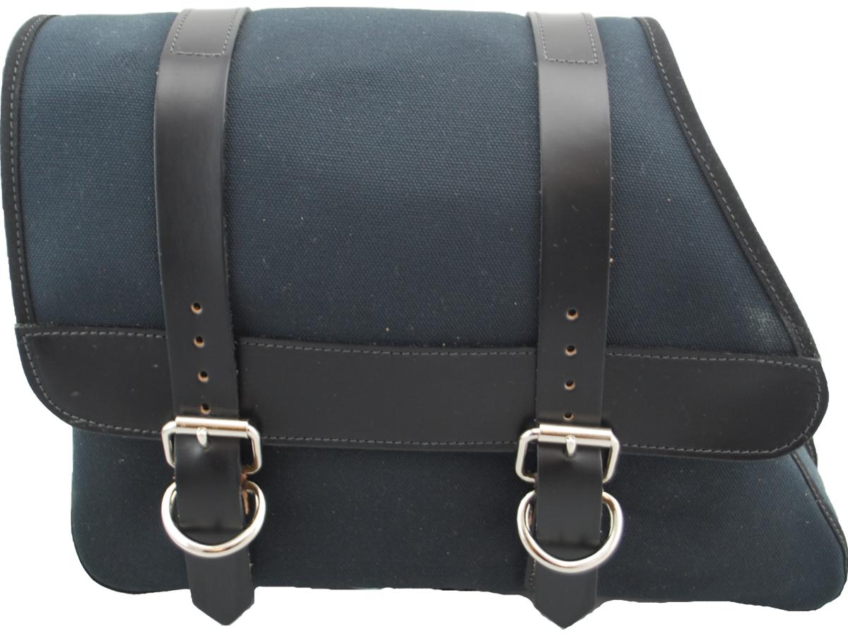 La Rosa Design Canvas Solo Side Bag Strut Mount Black Left La Rosa Design Default Title