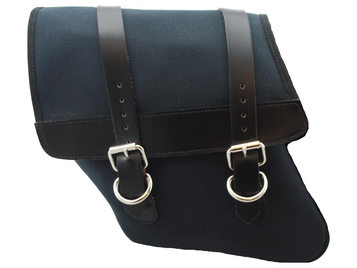 La Rosa Design Canvas Solo Side Bag Strut Mount Black Left La Rosa Design Default Title
