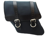 La Rosa Design Canvas Solo Side Bag Strut Mount Black Left La Rosa Design Default Title