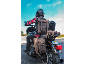 Burly Brand Voyager Tool Roll Dark Oak Burly Brand