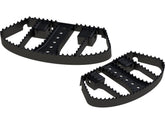 Burly Brand Mx Style Floorboards Black Powder Coated Satin Burly Brand Default Title