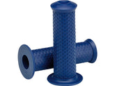Lowbrow Fish Scale Grips Midnight Blue 7/8" Throttle By Wire Throttle Cables Lowbrow Default Title